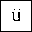 LATIN SMALL LETTER U WITH DIAERESIS