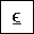 APL FUNCTIONAL SYMBOL EPSILON UNDERBAR