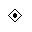 WHITE DIAMOND WITH CENTRED DOT